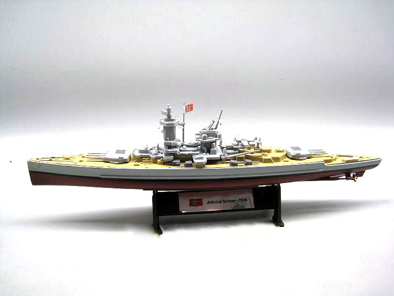 GERMAN ADMIRAL SCHEER-1939 1/1000 diecast model ship