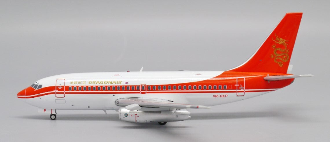 1:200 JC Wings Dragonair BOEING B737-200 Passenger Plane Diecast Aircraft Model