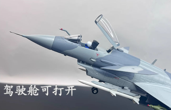 1:48 36CM China Air Force J-10 Fighter Plane Diecast Military Aircraft Model