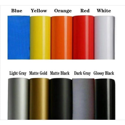 FOR DODGE Challenger 2011-2022 Side Stripes Car Sticker Graphics Vinyl Decal Kit