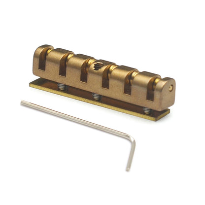 1PC 43mm Height Adjustable Brass Roller Guitar Nut For LP/SG/ES Standard/Custom