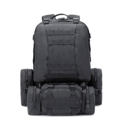 Tactical Backpack Mens Sport Bag Outdoor Hiking Climbing Army Rucksack