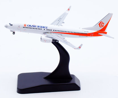 1:400 JC Wings Okay Airways Boeing 737-800 Passenger Airplane Diecast Model