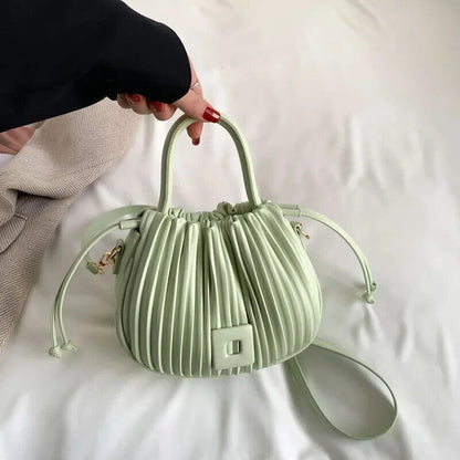 Crossbody Bag Women Shoulder Handbag Female Tote Bag PU Bucket Bag