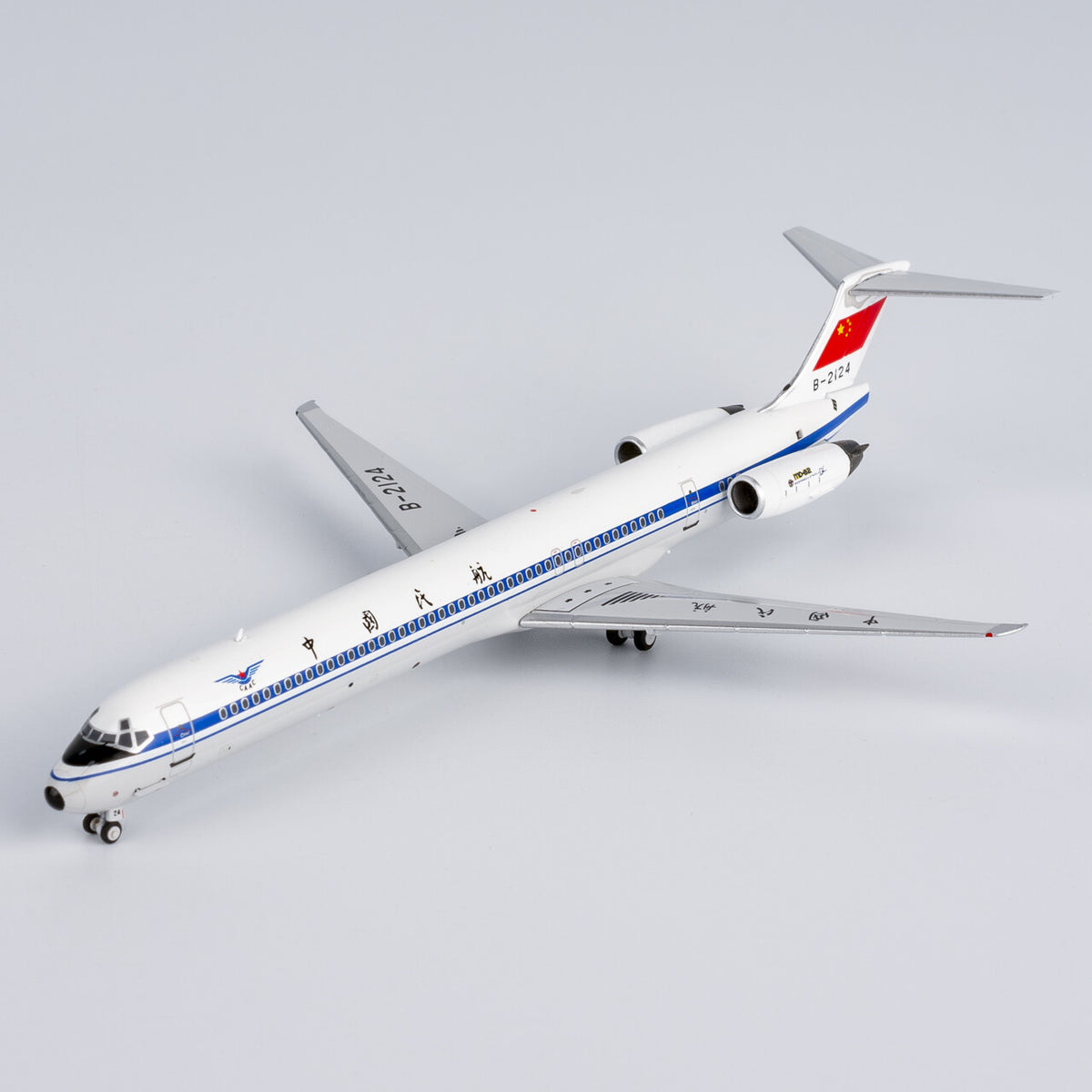 1:400 NGmodels CAAC McDonnell Douglas MD-82 Airplane Diecast Plane Model