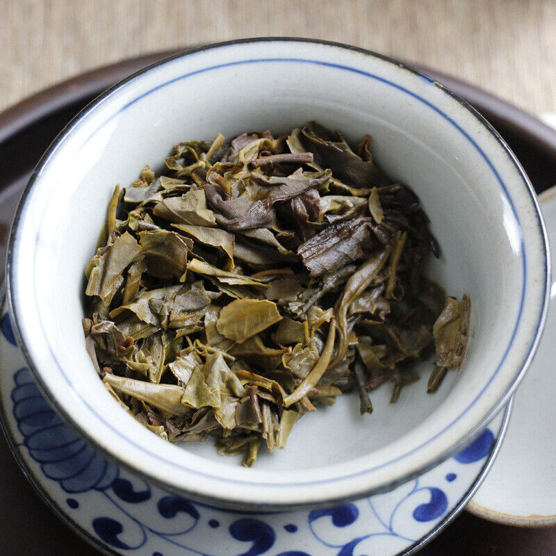 250g Yunnan Pu'er Tea Menghai Ancient Brick Tea Bada Mountain Jiao Mu Aged Pu'er