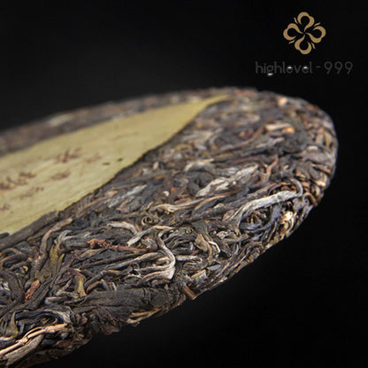 357g Raw Pu-erh Tea Laobanzhang Ancient Tree Pure Material Compressed Tea Cake