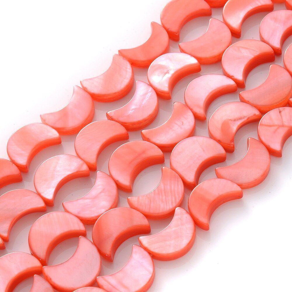 30-34pcs 8x11mm Natural Shell Spacer Beads Jewelry Making Bracelet Necklace DIY