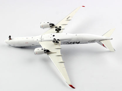 JC Wings Japan Airlines For Airbus A350-900XWB JA02XJ Silver 1/400 plane model