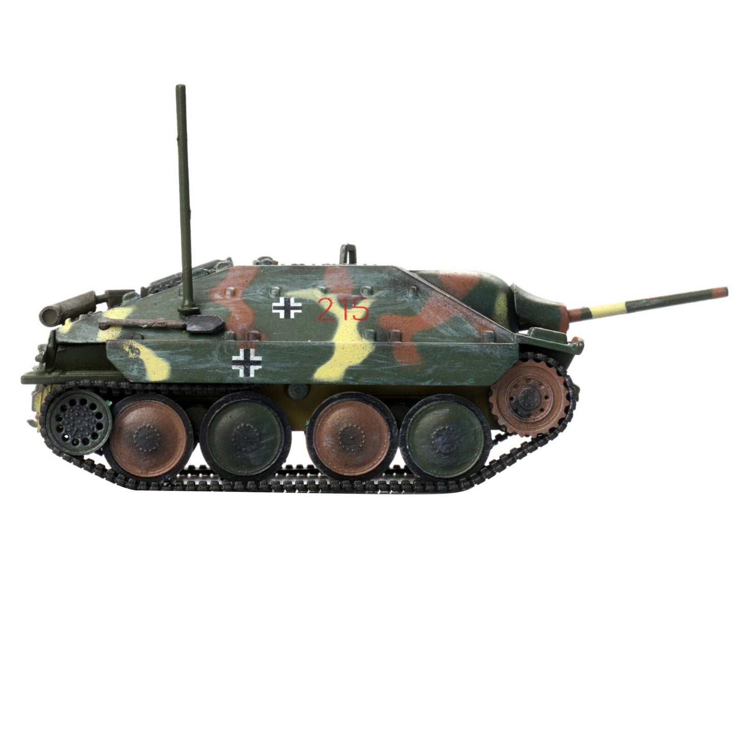 1:72 Scale WWII German Army Sd.Kfz.138/2 Hetzer Tank Finished Model Toy Gift
