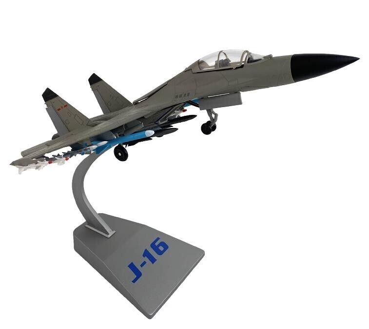 1:72 32CM J-16 Fighter Plane Airplane Diecast Military Aircraft Bomber Model