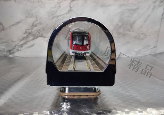 1:68 40CM Shenyang Metro Line 2 Subway Train Passenger Car Diecast Model