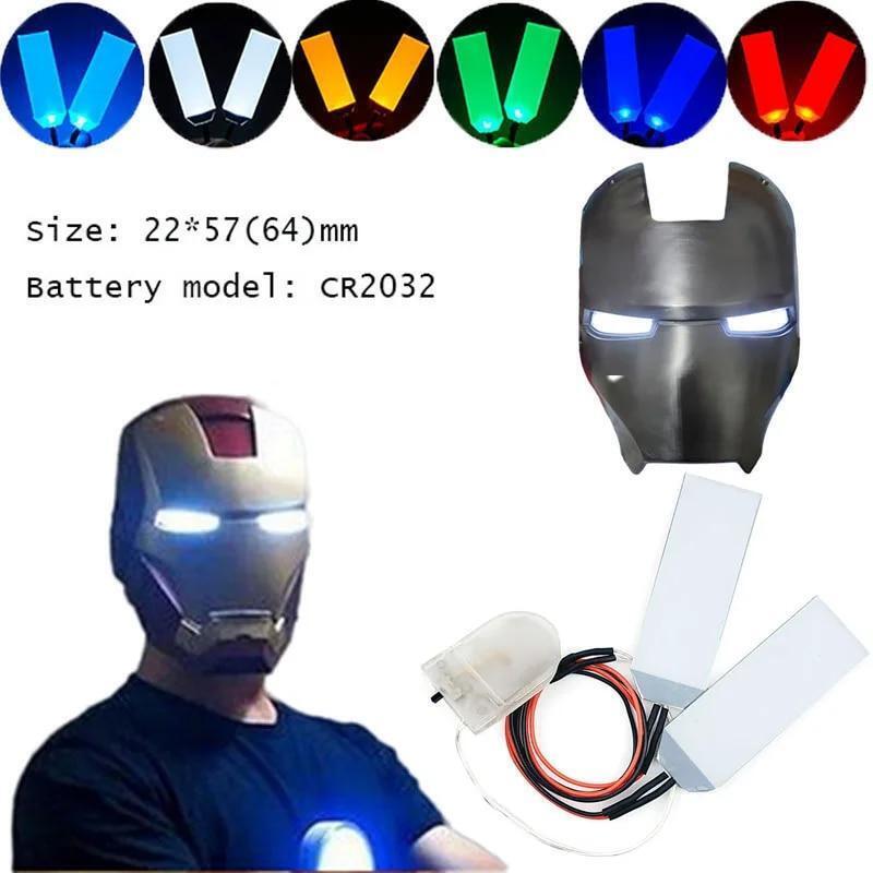 Flexible Bendable DIYLED Eye Light For Helmet Mask Eye Light Cosplay Accessories