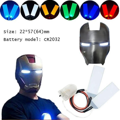 Flexible Bendable DIYLED Eye Light For Helmet Mask Eye Light Cosplay Accessories