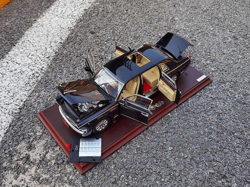 1:18 35CM Century Dragon Hongqi CA7600 2015 Parade Vehicle Diecast Car Model