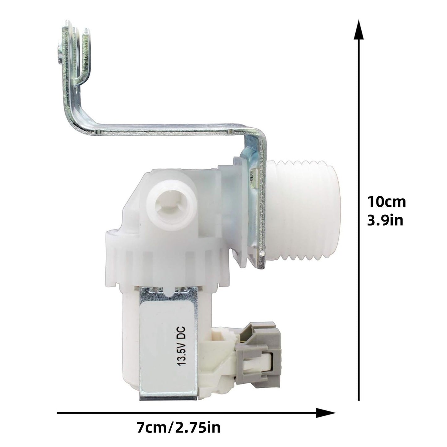WD15X24213 Water Inlet Valve for Haier Dishwasher Replacement Repair Part White