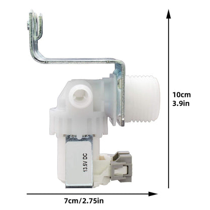 WD15X24213 Water Inlet Valve for Haier Dishwasher Replacement Repair Part White
