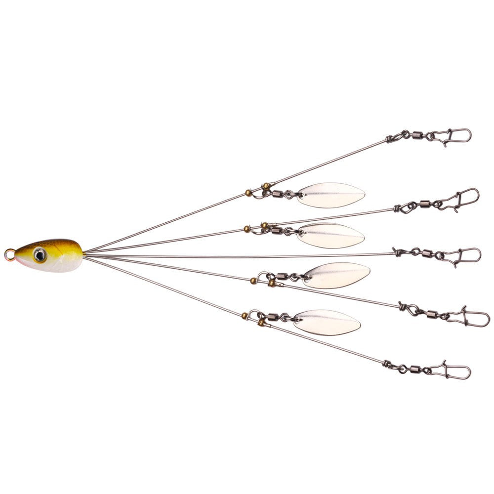 Umbrella Alabama Rig 4 Blades 5 Arms Alabama Rig Bass Fishing Lure Bait Tool Lot