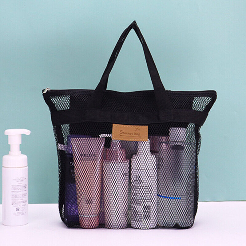 Travel Beach Bag Portable Outdoor Toiletries And Swimming Bags Mesh Storage Bag