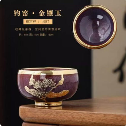 130ml 1pc Jianzhan Master Cup Kung Fu Tea Cup Tea Bowl Tea Tasting Cup