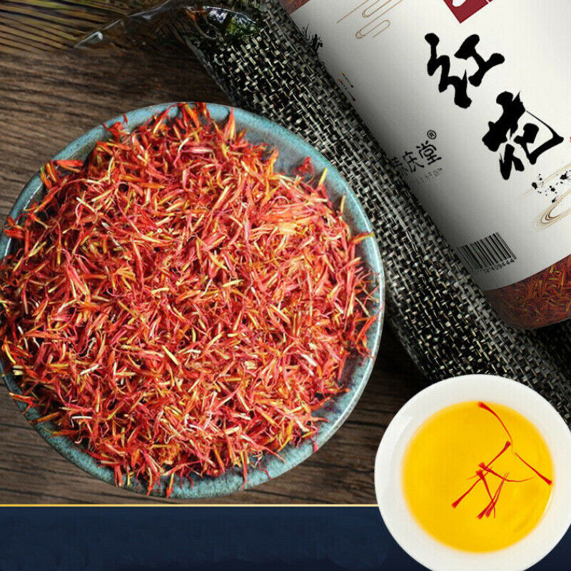 40g/can Honghua Carthamus Tinctorius natural healthy herbal tea 红花 养庆堂牌