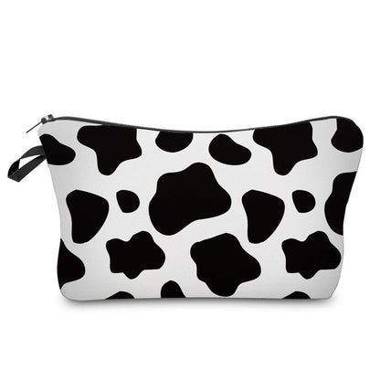 Personalized Pretty Makeup Bag Leopard Print Cosmetic Bags Multifunction Travel