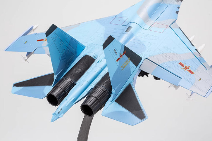 1:48 45CM China Air Force SU35 Fighter Airplane Diecast Military Aircraft Model