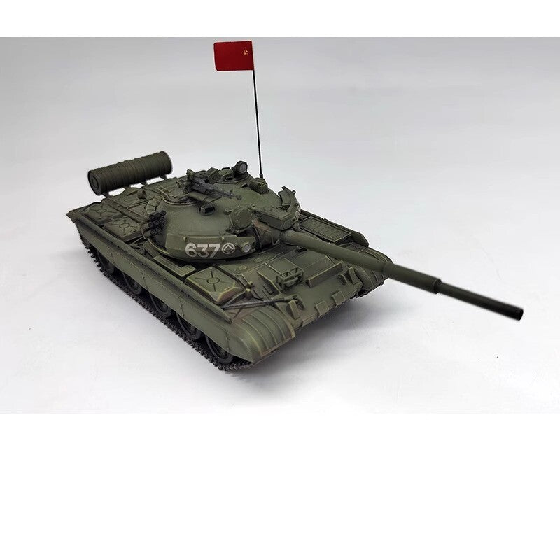 Fingertip Model 1/72Soviet T62BDD Main Battle Tank Far East Green Finished Model