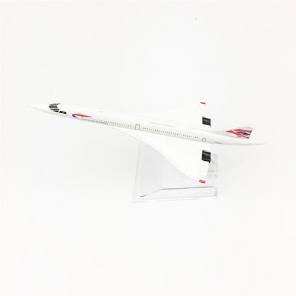 1/400 15cm Aircraft British Concorde Alloy Plane Model Airplane Ornaments Craft