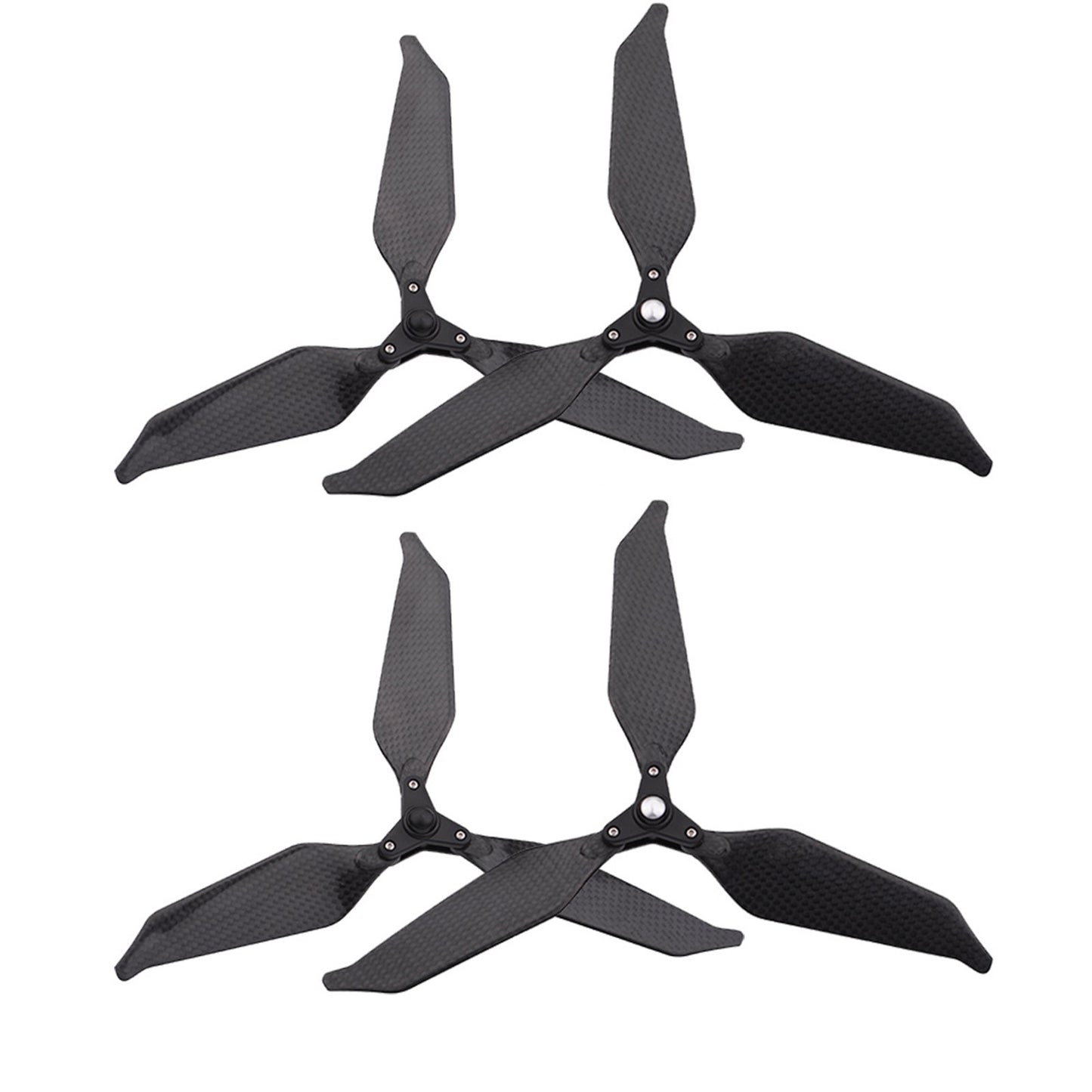 4* Carbon Fiber 9455 Foldable Propeller 3-Blade Replacement For DJI Phantom 3