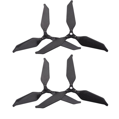 4* Carbon Fiber 9455 Foldable Propeller 3-Blade Replacement For DJI Phantom 3