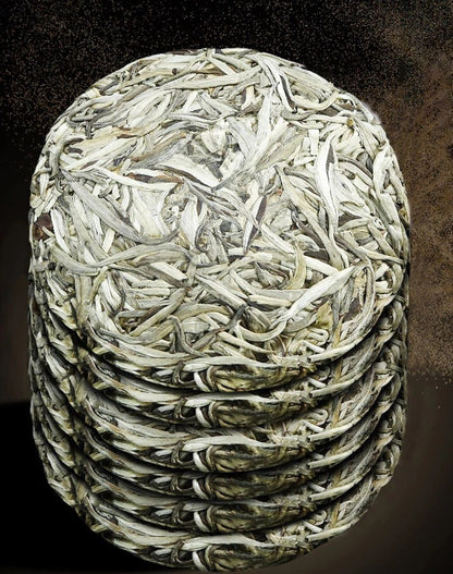 500g FuDing White Tea Cake Silver Needle Bai Hao Yin Zhe Beeng tea