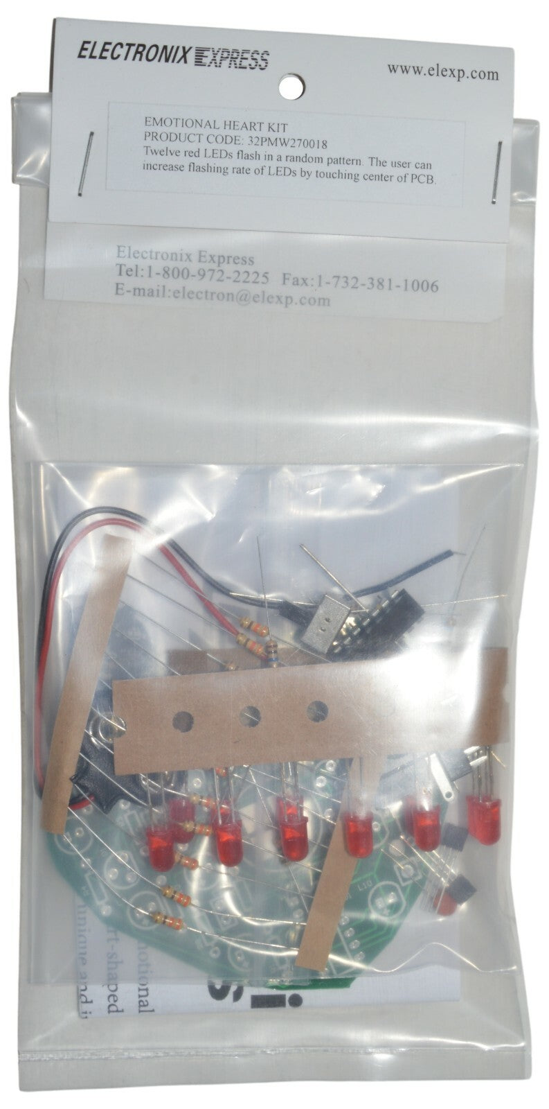 Emotional Heart Soldering Kit (Beginner Level) DIY Educational Practice