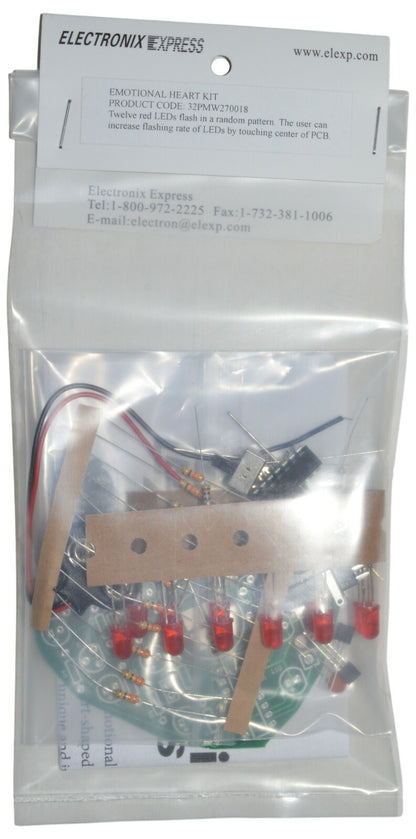 Emotional Heart Soldering Kit (Beginner Level) DIY Educational Practice