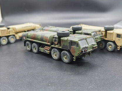 1/72 US Army HEMTT M978 A4 Tank Truck NATO Tricolor Desert Truck Model Finished