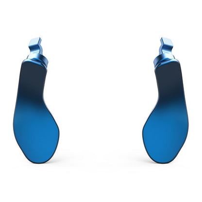 Blue DIY Steel Back Paddles For PS5 Edge Controller Interchangeable Back Button