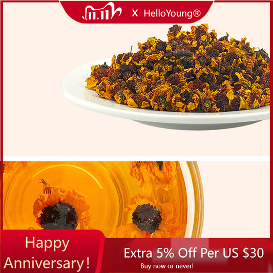 Dried Coreopsis Tinctoria Tea Kunlunxueju New Herbal Flower Tea 50g-