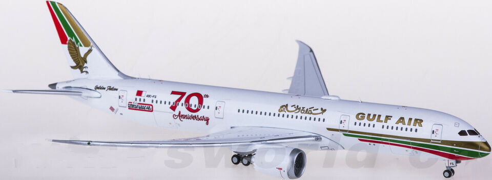 1:400 GeminiJets GULF AIR BOEING 787-9 Passenger Airplane Diecast Aircraft Model