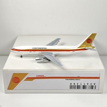 1:400 Aeroclassics Continental Airlines A300 Passenger Airplane Diecast Model