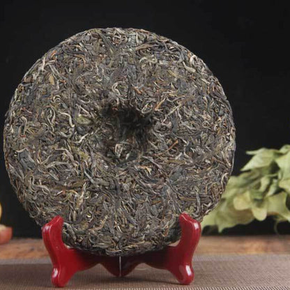 357g Top-Grade Yunnan Yiwu Ancient Tree Pu'er Tea Cake High Quality Cha Tea