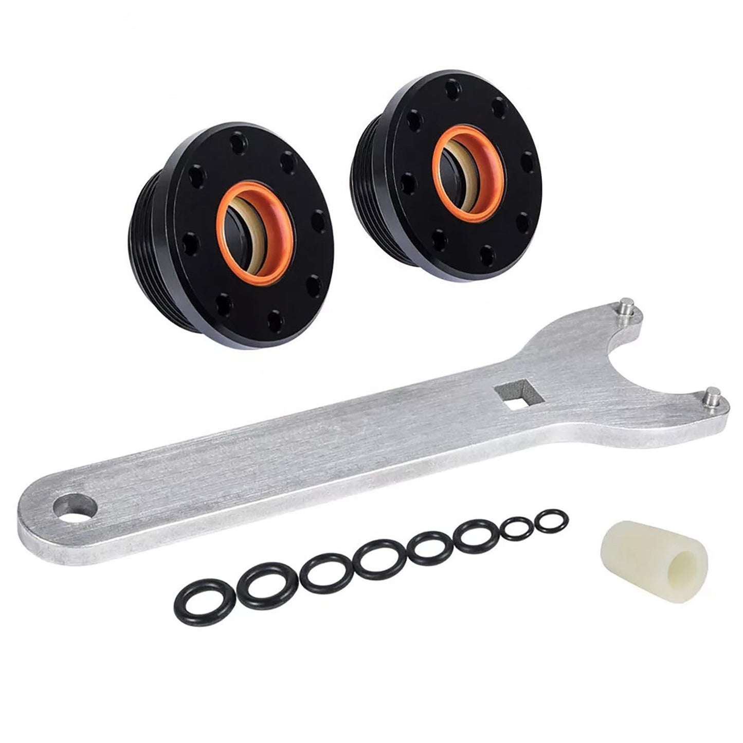 New hydraulic Cylinder seal kit for pivot/front mounted for Seastar With Wrench