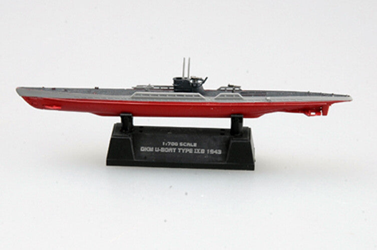 WWII German Type IXB U-9B submarine U-boat 1/700 non diecast Easy model ship