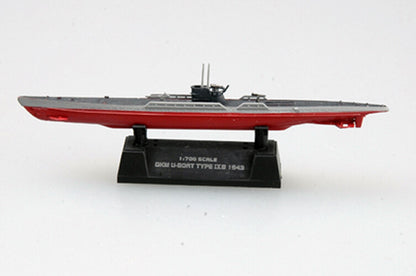 WWII German Type IXB U-9B submarine U-boat 1/700 non diecast Easy model ship