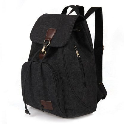 Student Laptop Bag Girl Trip Outdoor Female Women's Canvas Backpack School Lady