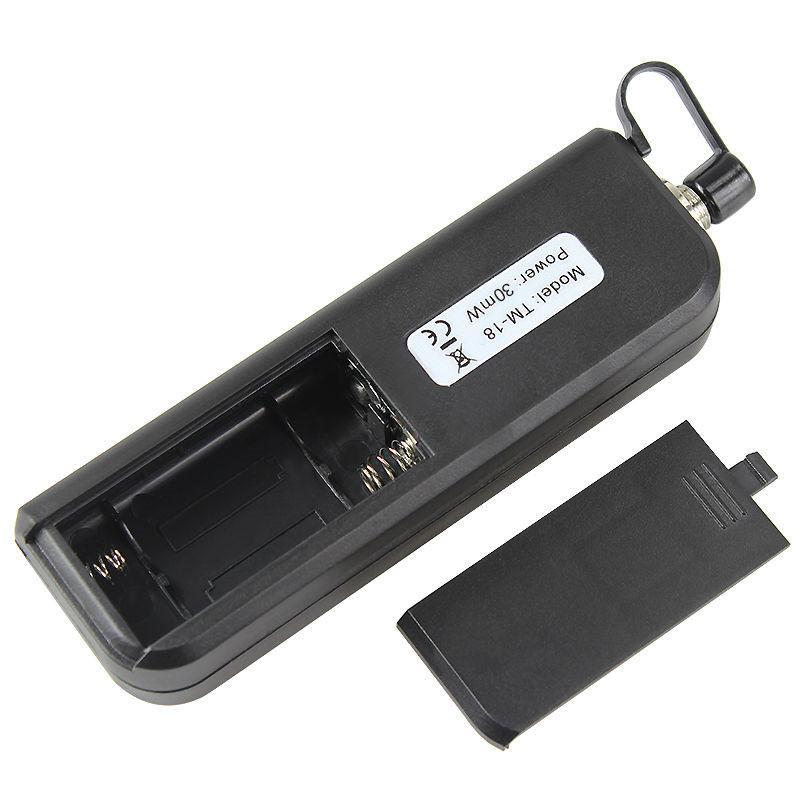 30mW Red Laser Light Fiber Optic Cable Tester LC/SC/FC/ST Connector Cable Laser