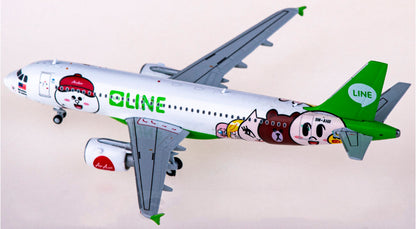1:400 BT400 AirAsia Airbus A320 Passenger Airplane Diecast Model