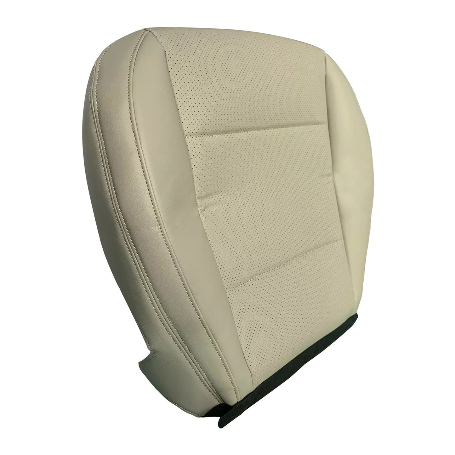 1PC Driver Leather Bottom Seat Cover Accessory Beige For Subaru Outback 2015-19