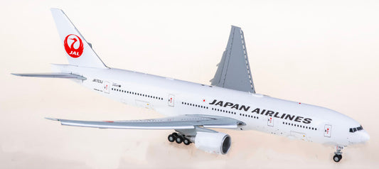 1:200 JC Wings Japan Airlines Flap Down Boeing 777-200ER Diecast Airplane Model