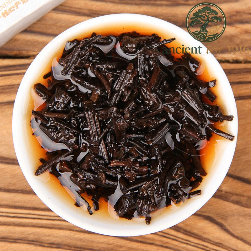 100g 2025 Yunnan Pu-erh Tea Ban Zhang Mellow Aroma Ripe Tea Pu'er Tea Bricks