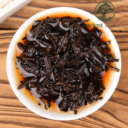 100g 2025 Yunnan Pu-erh Tea Ban Zhang Mellow Aroma Ripe Tea Pu'er Tea Bricks
